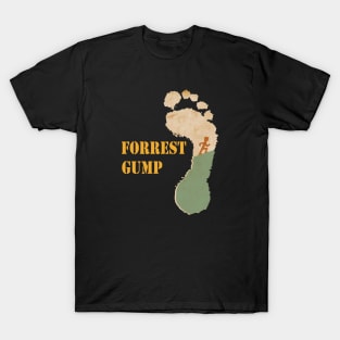 Run Forrest Run Forrest Gump Retro Movie. T-Shirt